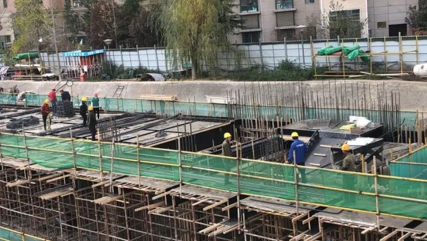 抢进度 抓质量 保安全 | pp电子集团各在建项目掀起施工大干热潮